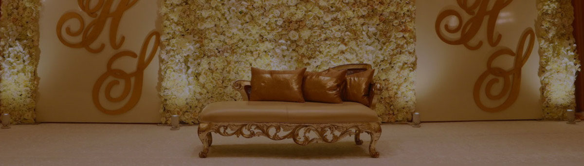 Bride groom seating